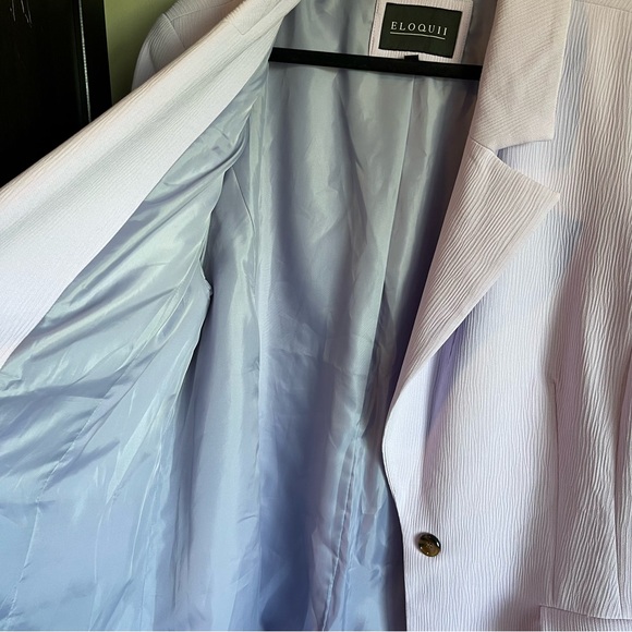 Eloquii One Button Blazer - Picture 6 of 7